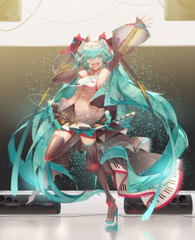 画师saihate的初音同人 ​​​​