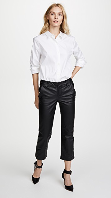 Zadig & Voltaire Posh Deluxe 皮质裤子