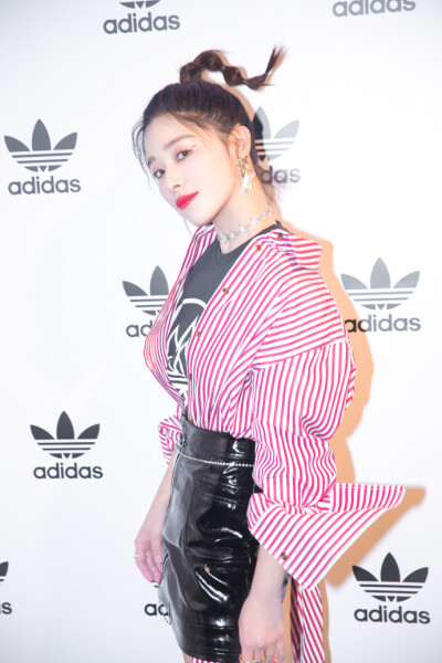 阚清子 亮相adidas Originals原创不息庆典. 