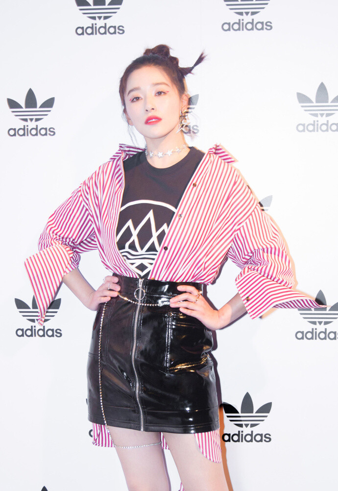 阚清子 亮相adidas Originals原创不息庆典. 