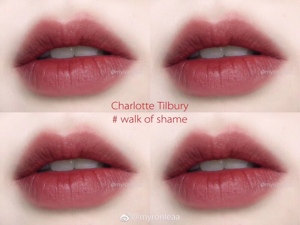 #现货#英代Charlotte tilbury CT滋润唇膏口红walk of shame wos