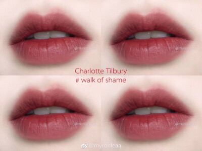 #现货#英代Charlotte tilbury CT滋润唇膏口红walk of shame wos