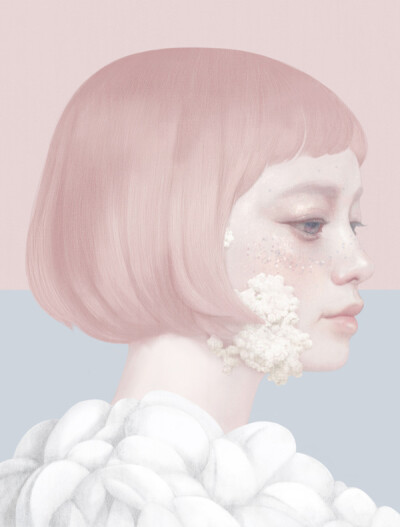 【花儿与女孩】台湾插画师Hsiao-Ron Cheng（郑晓嵘）