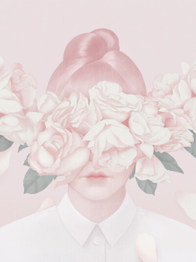 【花儿与女孩】台湾插画师Hsiao-Ron Cheng（郑晓嵘）