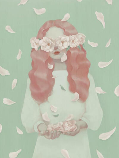 【花儿与女孩】台湾插画师Hsiao-Ron Cheng（郑晓嵘）