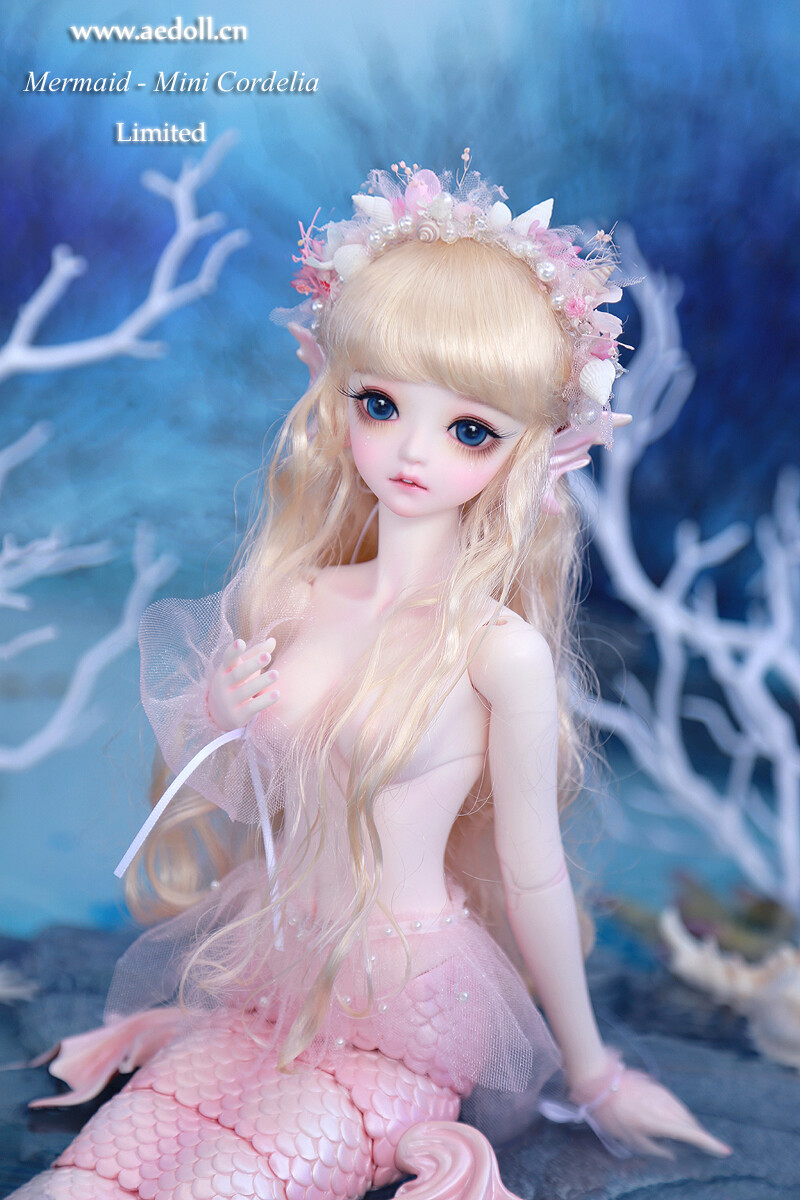 代购 【库洛洛】★AE原创4分限定人鱼BJD★科迪丽娅Mini Cordelia★