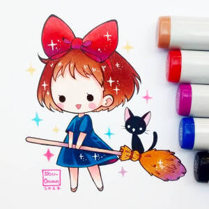 Ibu_Chuan  马克笔