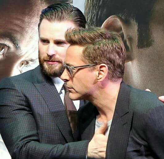 ＃chrobert＃桃糖 ChrisEvans RDJ