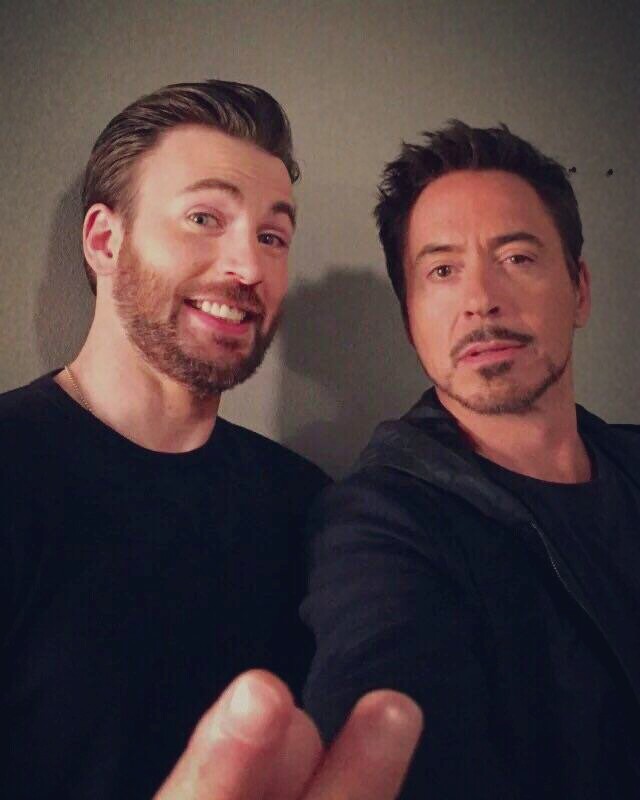 ＃chrobert＃桃糖 ChrisEvans RDJ