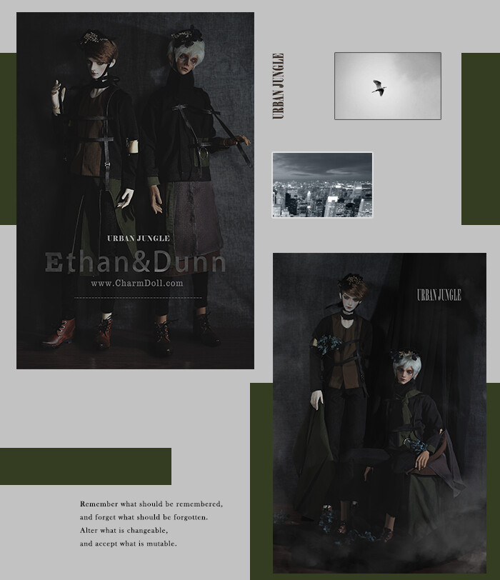 CharmDoll CD BJD SD 娃娃 人偶 都市丛林-Ethan 