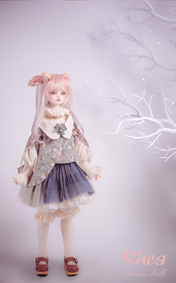 CharmDoll CD BJD SD 娃娃 人偶 白色童话系列 Rhea瑞雅 4分