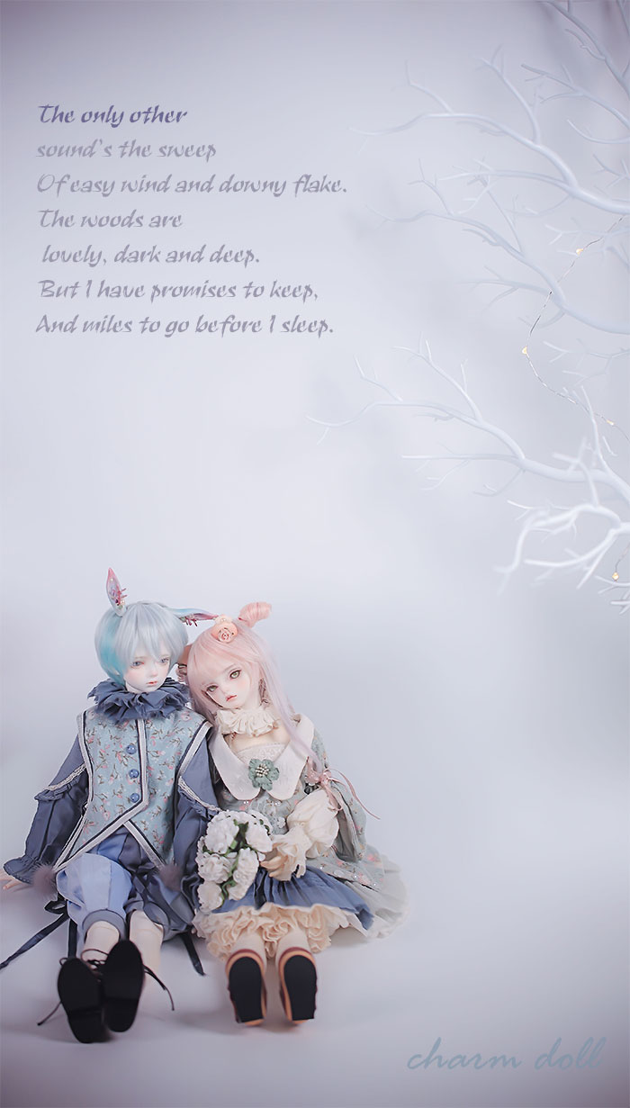 CharmDoll CD BJD SD 娃娃 人偶 白色童话系列 Remy瑞米 4分