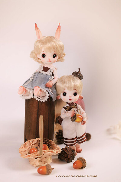 CharmDoll CD BJD SD娃娃 小宠 松果 8分小宠- Momo