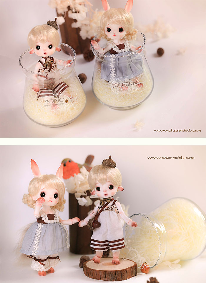 CharmDoll CD BJD SD娃娃 小宠 松果 8分小宠- Momo