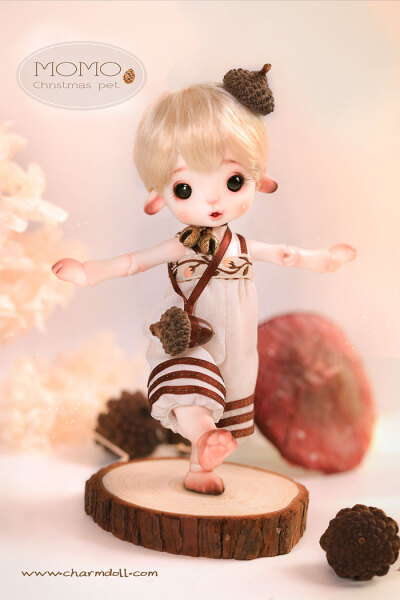 CharmDoll CD BJD SD娃娃 小宠 松果 8分小宠- Momo