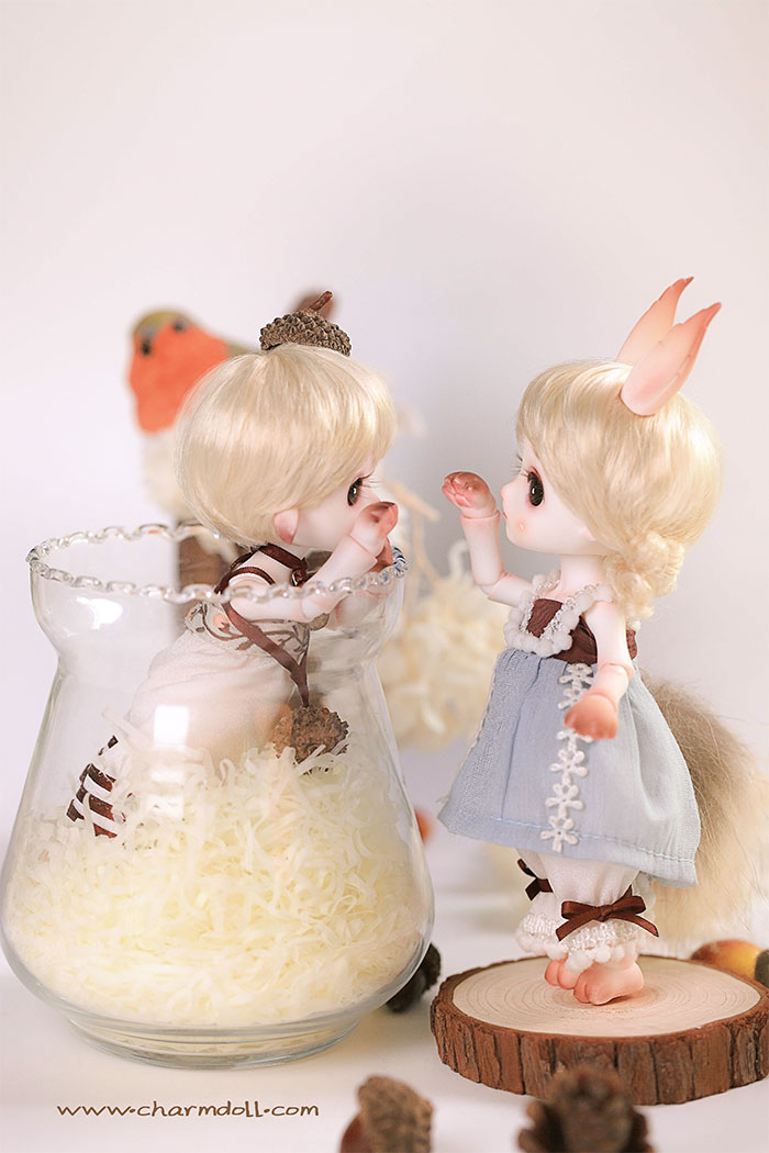 CharmDoll CD BJD SD娃娃 小宠 松果 8分小宠- Momo