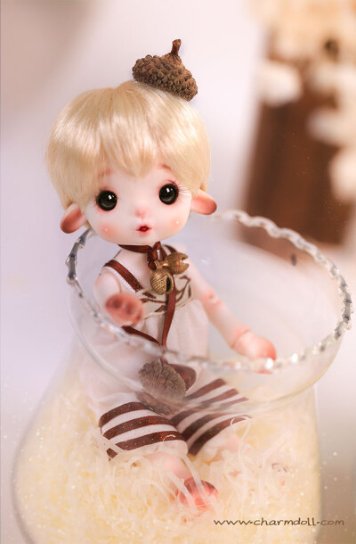 CharmDoll CD BJD SD娃娃 小宠 松果 8分小宠- Momo