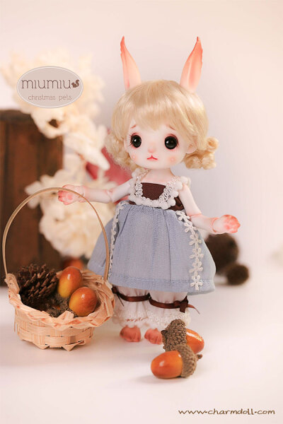 CharmDoll CD BJD SD娃娃 小宠 松果 8分小宠- miumiu