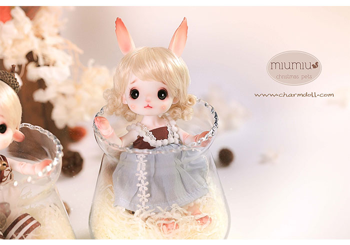 CharmDoll CD BJD SD娃娃 小宠 松果 8分小宠- miumiu