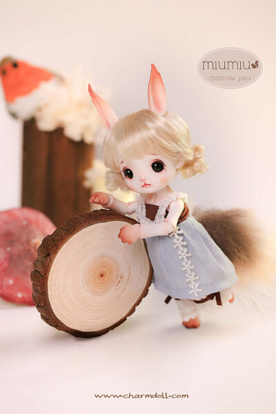 CharmDoll CD BJD SD娃娃 小宠 松果 8分小宠- miumiu