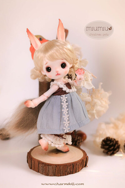 CharmDoll CD BJD SD娃娃 小宠 松果 8分小宠- miumiu