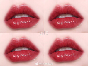  YSL Glossy Stain 5
 | 皮革玫瑰，豆沙酒红。玫瑰调里掺杂一丝酒红，软萌中多了一点冷淡韵味。显白，黄皮友好。
 | 暖白光下稍微偏红，实物稍微清淡点。
@myronleaa