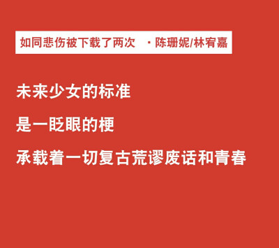 如同悲伤被下载了两次 陈珊妮/林宥嘉 歌词