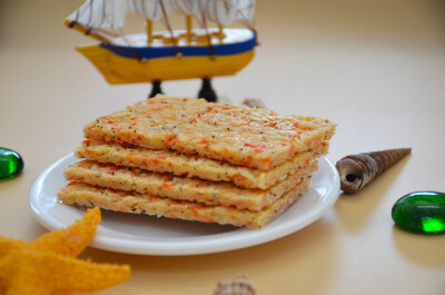 高钙雪虾饼干，孕妇零食，宝宝补钙饼干，无蔗糖非油炸
