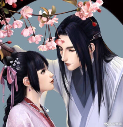 古风动漫《少年锦衣卫》朱延婍(九公主)&段云，云九cp❤古风动漫-云九同人漫画