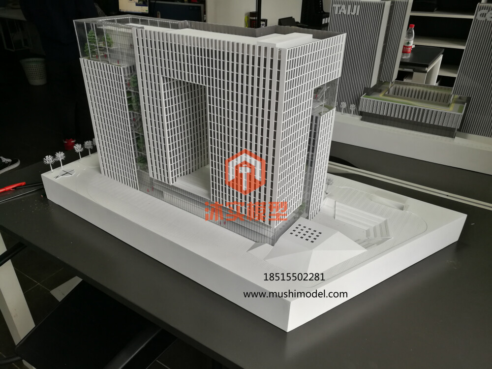 沐实模型为建筑设计院制作的建筑方案模型。