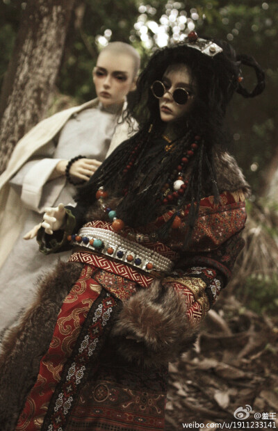 #无心和白琉璃cos#