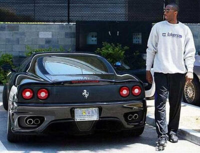 Kobe Bryant Ferrari