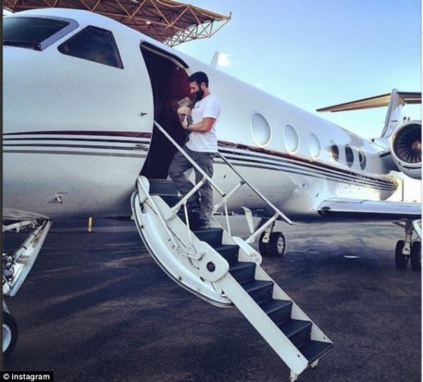 Dan Bilzerian 1997-build Gulfstream IV private jet