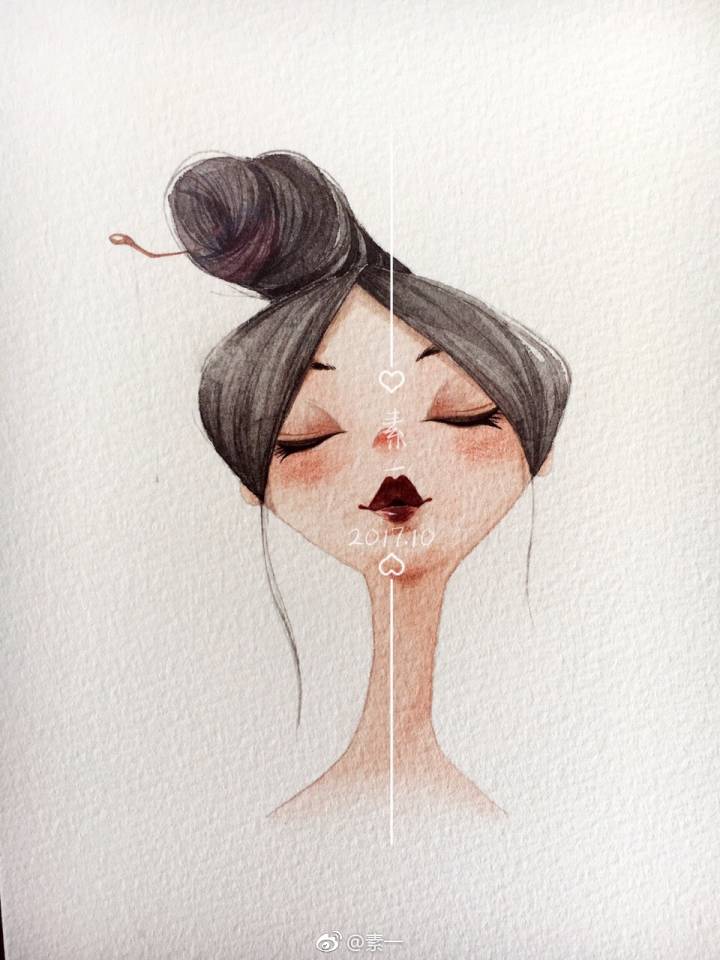 儿童水彩插画风格