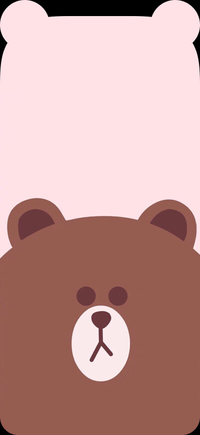 iPhoneX壁纸 抱图请留赞❤ line friends