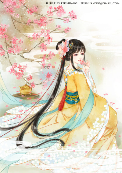 手绘古风女子
画师：飛霜