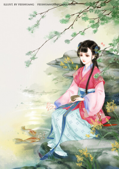 手绘古风女子
画师：飛霜