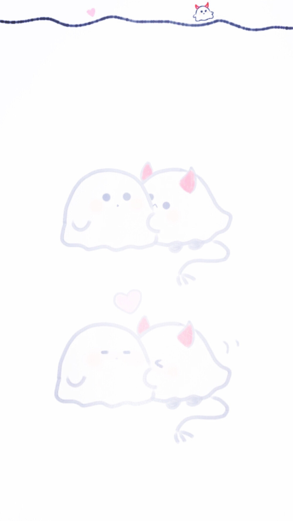 敲可爱小幽灵 - 堆糖,美图壁纸兴趣社区