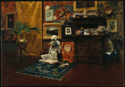 威廉·梅里特切斯（William Merritt Chase，1849—1916）美国印象派画家