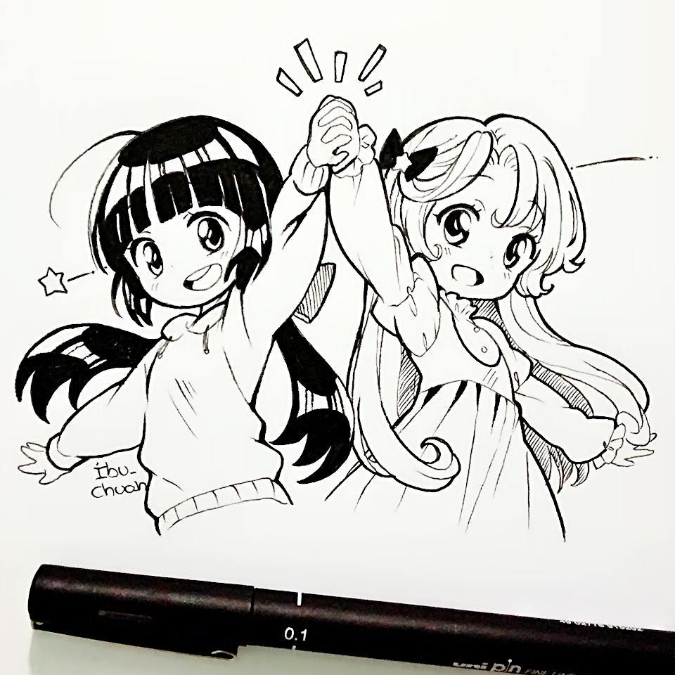 Ibu_chuan 大大 呐马克笔