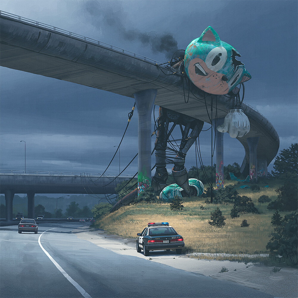 Simon Stålenhag Art Gallery