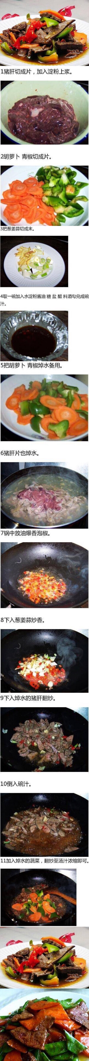 鱼香猪肝