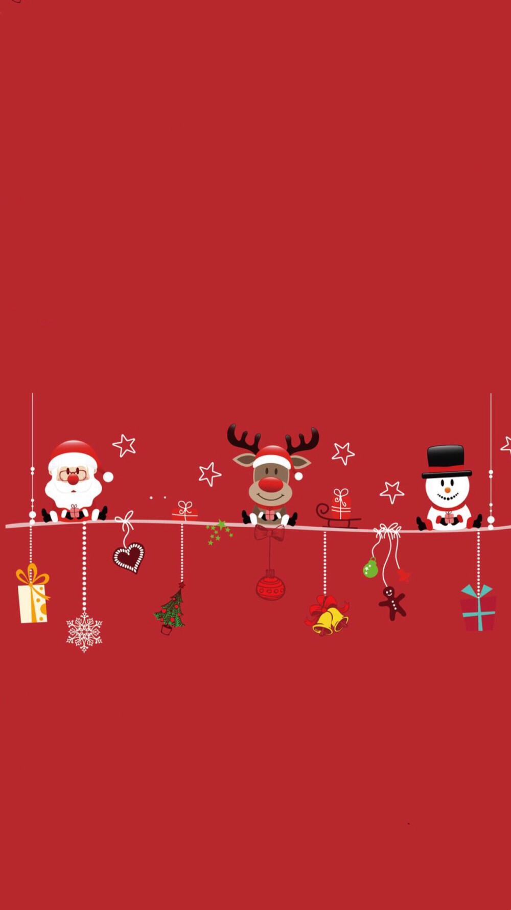 merry christmas 圣诞节 装扮 圣诞老人 雪人 麋鹿 雪橇 圣诞树 圣诞