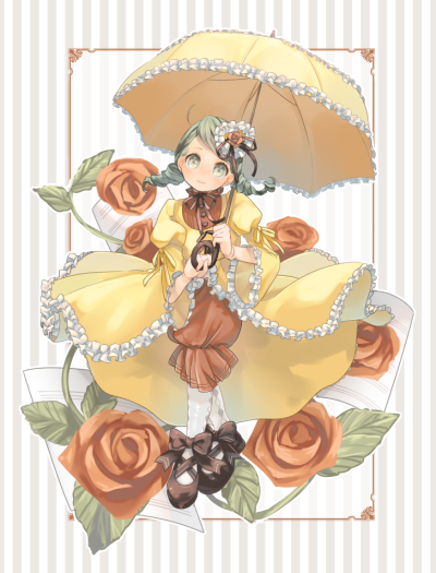 蔷薇少女薔薇少女ローゼンメイデン Rozen Maiden [薔薇少女系列的第二人偶 金糸雀] 