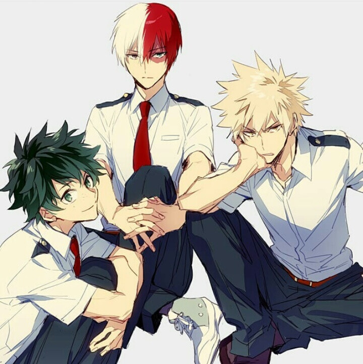 绿谷出久轰焦冻爆豪胜己