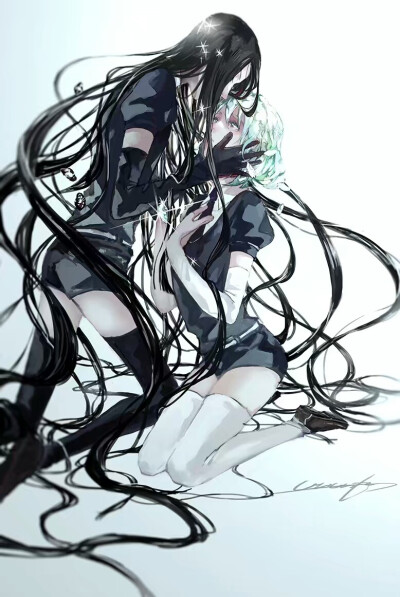 #宝石之国# 钻石组&波尔茨 法斯
触碰不到的天边
Pixiv画师：瓜うりた