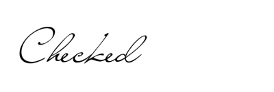 checked