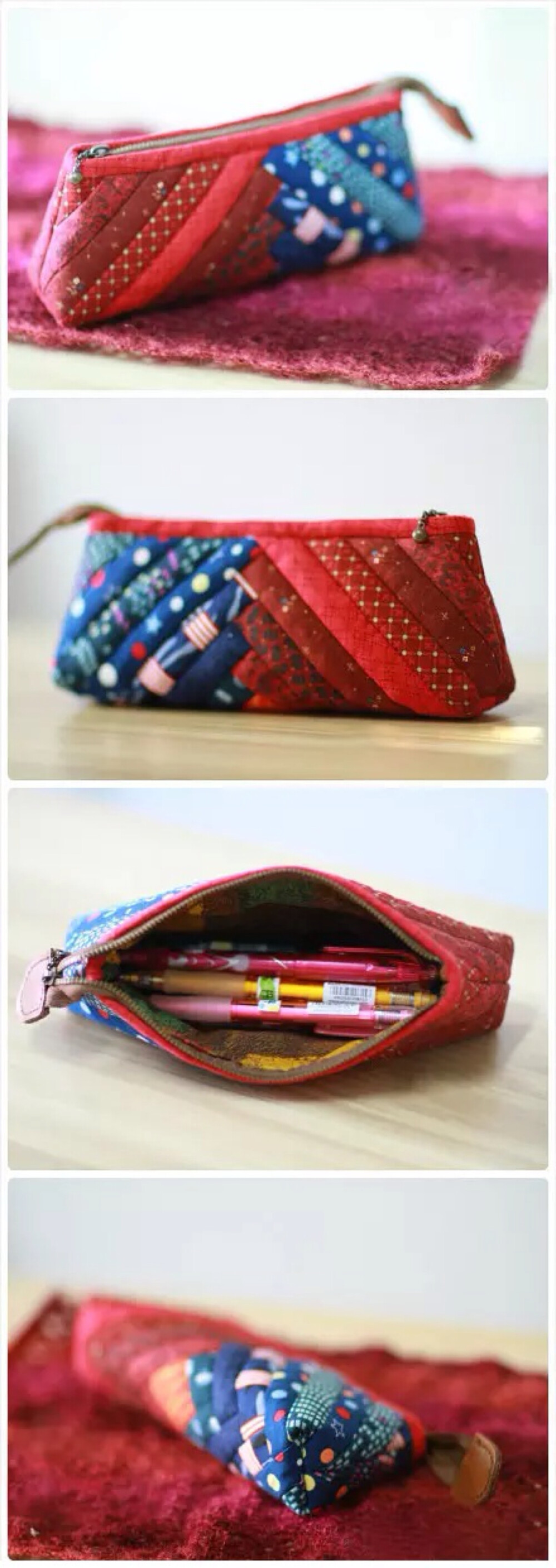 小木屋拼布随身包