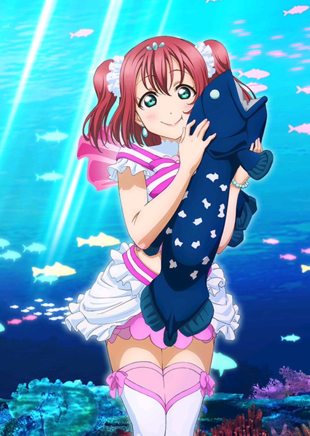 lovelivesunshine卡牌去框  水族馆 黑泽露比 觉醒