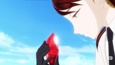 宝石之国，b站截图，金红石
来源：宝石之国第11话